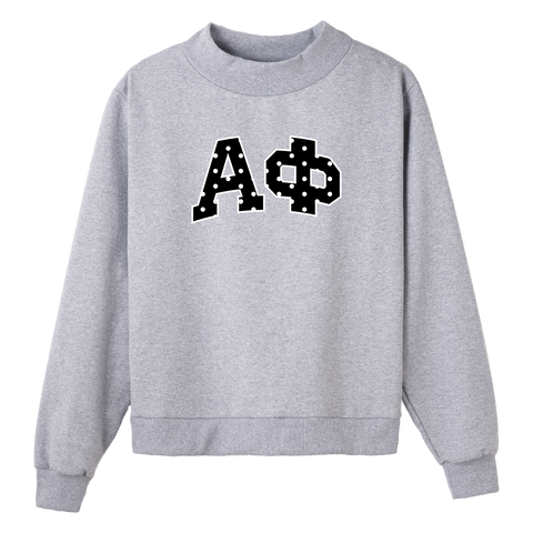Spot On Sorority Mock Neck