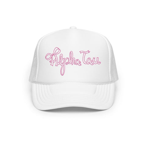 Written In Ribbon Embroidered Sorority Hat