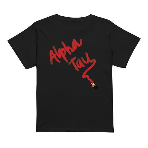 Written in Red Sorority Baby Tee