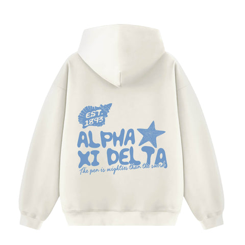 Upon a Beach Sorority Hoodie