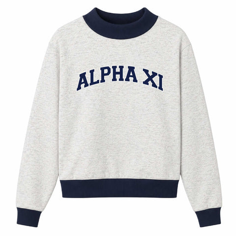 Off Campus Sorority Mock Neck