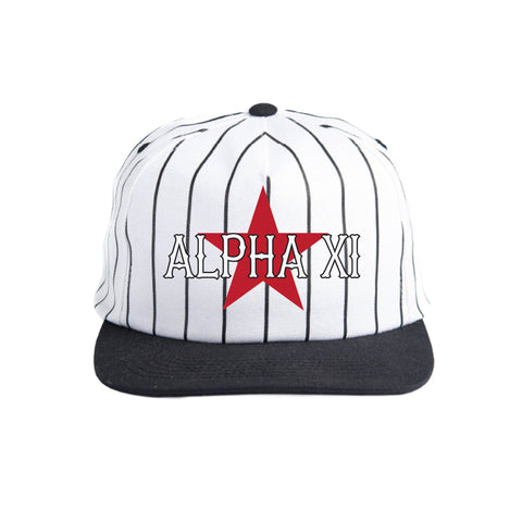 Cosmic Crimson Embroidered Sorority Hat