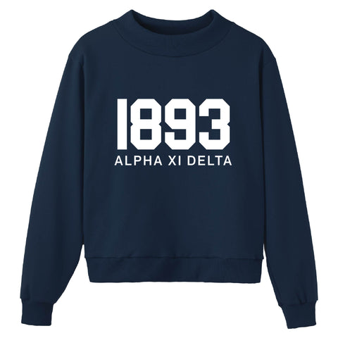 First Year Sorority Mock Neck