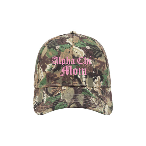"Mom By Nature" Embroidered Sorority Hat