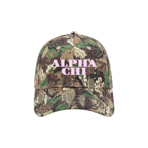 "Classic Camo" Embroidered Sorority Hat