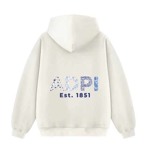Printed Patch Letters VT Heavyweight Hoodie