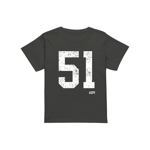 Team Player Baby Tee-Alpha Delta Pi-S-black, gray