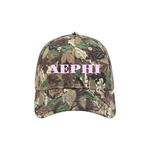 "Classic Camo" Embroidered Sorority Hat