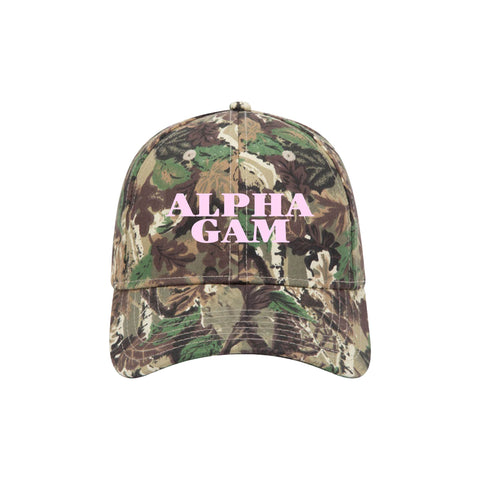 "Classic Camo" Embroidered Sorority Hat