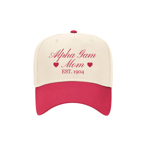 Mom Amour Embroidered Sorority Hat