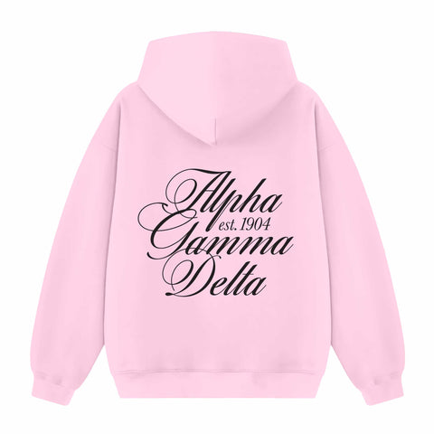 Secret Script Sorority Hoodie