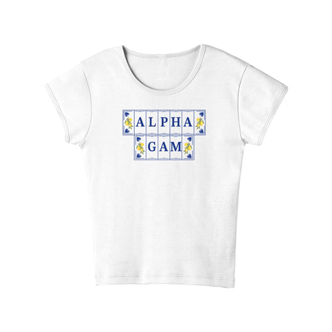 Lemon Lane Sorority Baby Tee