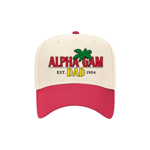 Off The Coast Dad Embroidered Sorority Hat