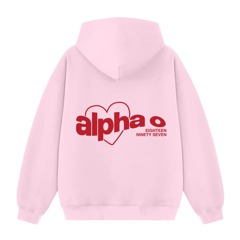Lover Girl Pink Sorority Hoodie