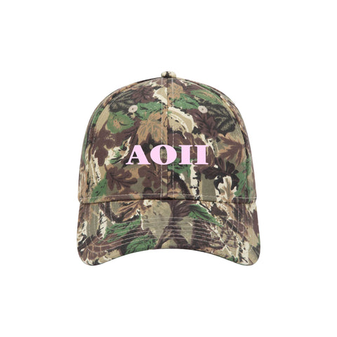"Classic Camo" Embroidered Sorority Hat