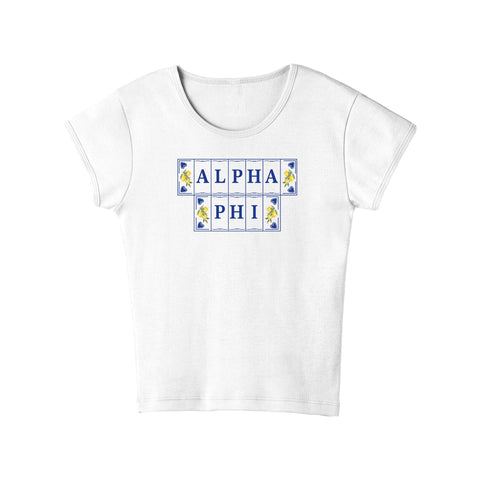 Lemon Lane Sorority Baby Tee