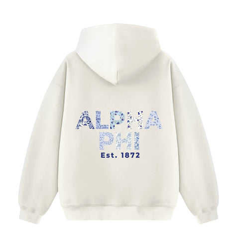 Printed Patch Letters VT Heavyweight Hoodie