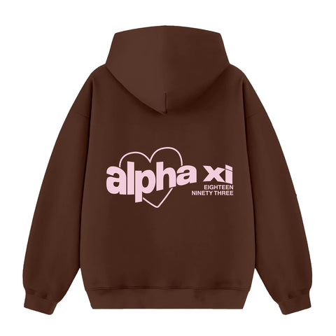 Lover Girl Brown Sorority Hoodie