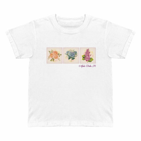 Antique Lilac Sorority Baby Tee