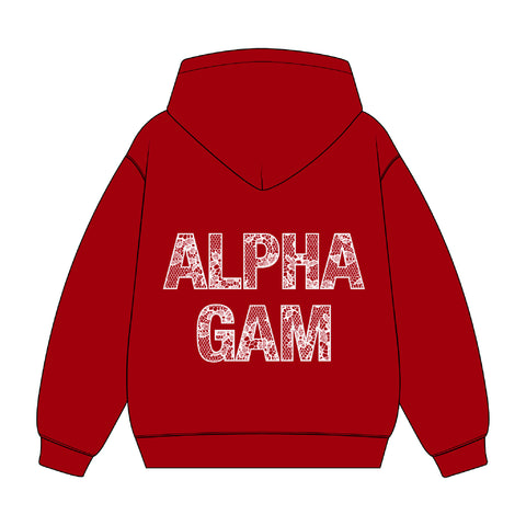 PO 18532 Alpha Gamma Delta HLH HOODIE
