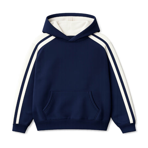 Wide Stripe Hoodie