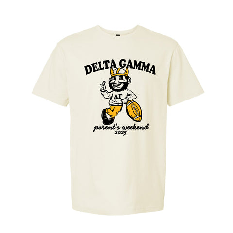 PO 12941| University of Idaho| Delta Gamma| T-SHIRT Off White