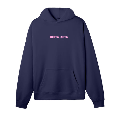 Navy Hoodie KSU Delta Zeta Pre-order '26