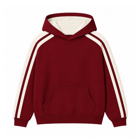 Wide Stripe Hoodie