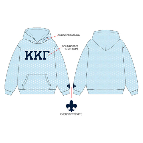 PO 19184 Kappa Kappa Gamma HLH Hoodie
