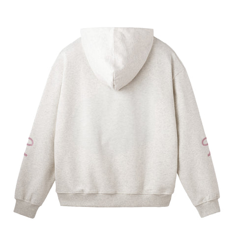 Floral Bow Embroidered Sorority Hoodie