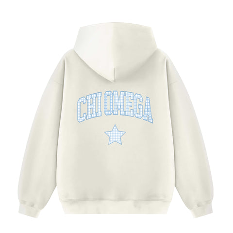 Gingham Dreams Sorority Hoodie