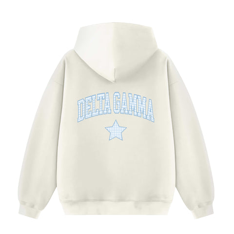 Gingham Dreams Sorority Hoodie