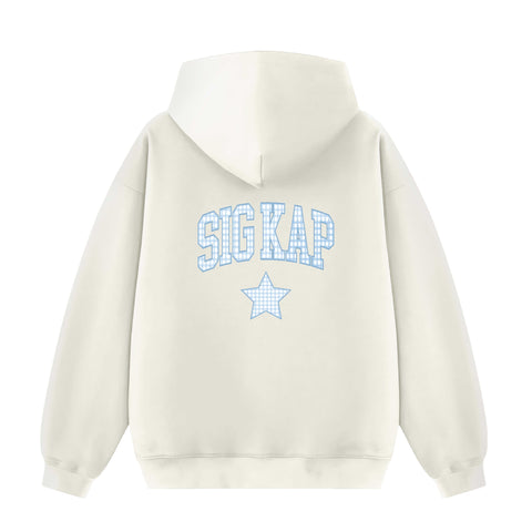 Gingham Dreams Sorority Hoodie