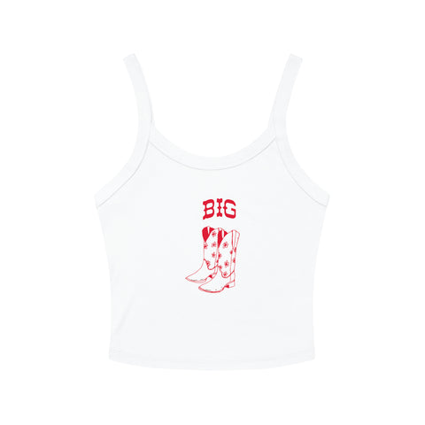 Country Roots - Big Little Tank-Big-S-white