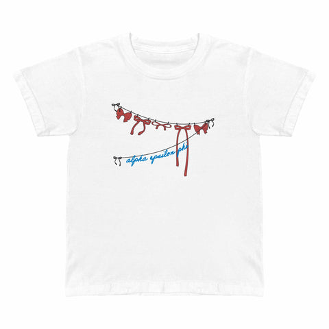 Bow and Behold Sorority Baby Tee