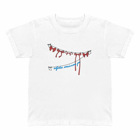Bow and Behold Sorority Baby Tee