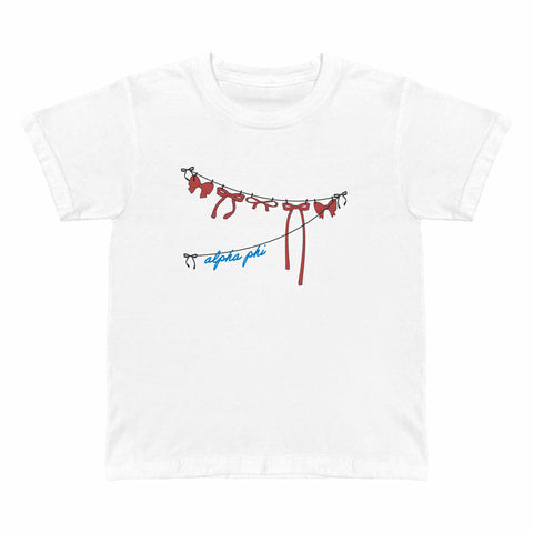 Bow and Behold Sorority Baby Tee