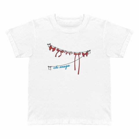 Bow and Behold Sorority Baby Tee