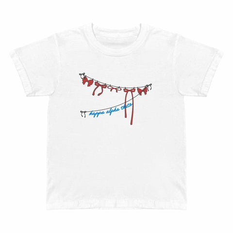Bow and Behold Sorority Baby Tee