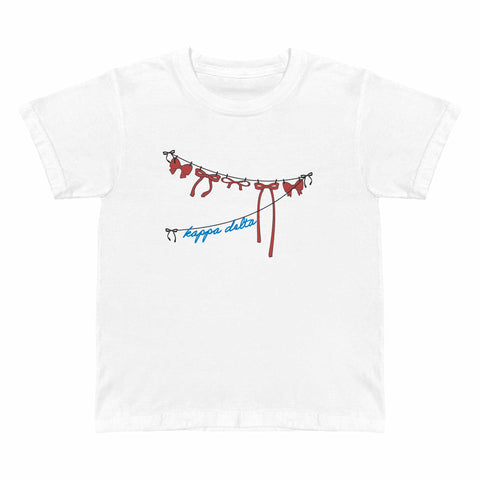 Bow and Behold Sorority Baby Tee