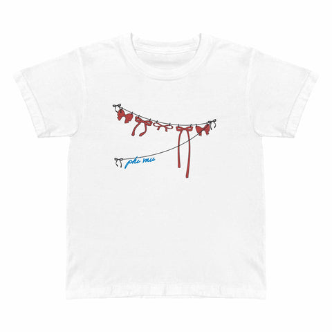 Bow and Behold Sorority Baby Tee