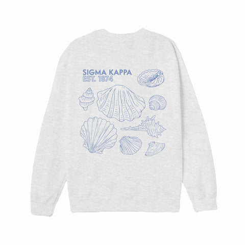 By The Seashore Sorority Crewneck
