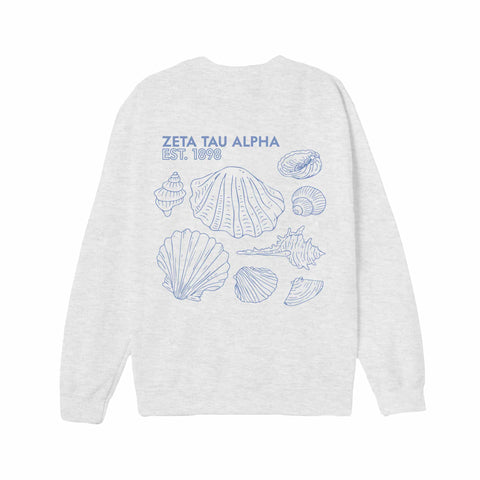 By The Seashore Sorority Crewneck