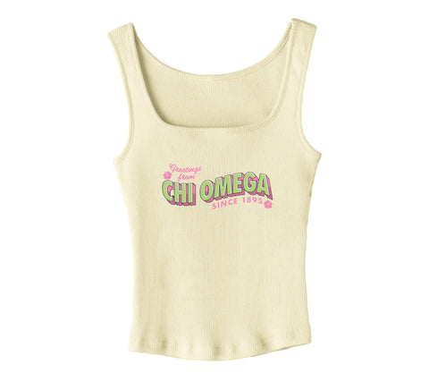 Tropical Getaway Sorority Tank