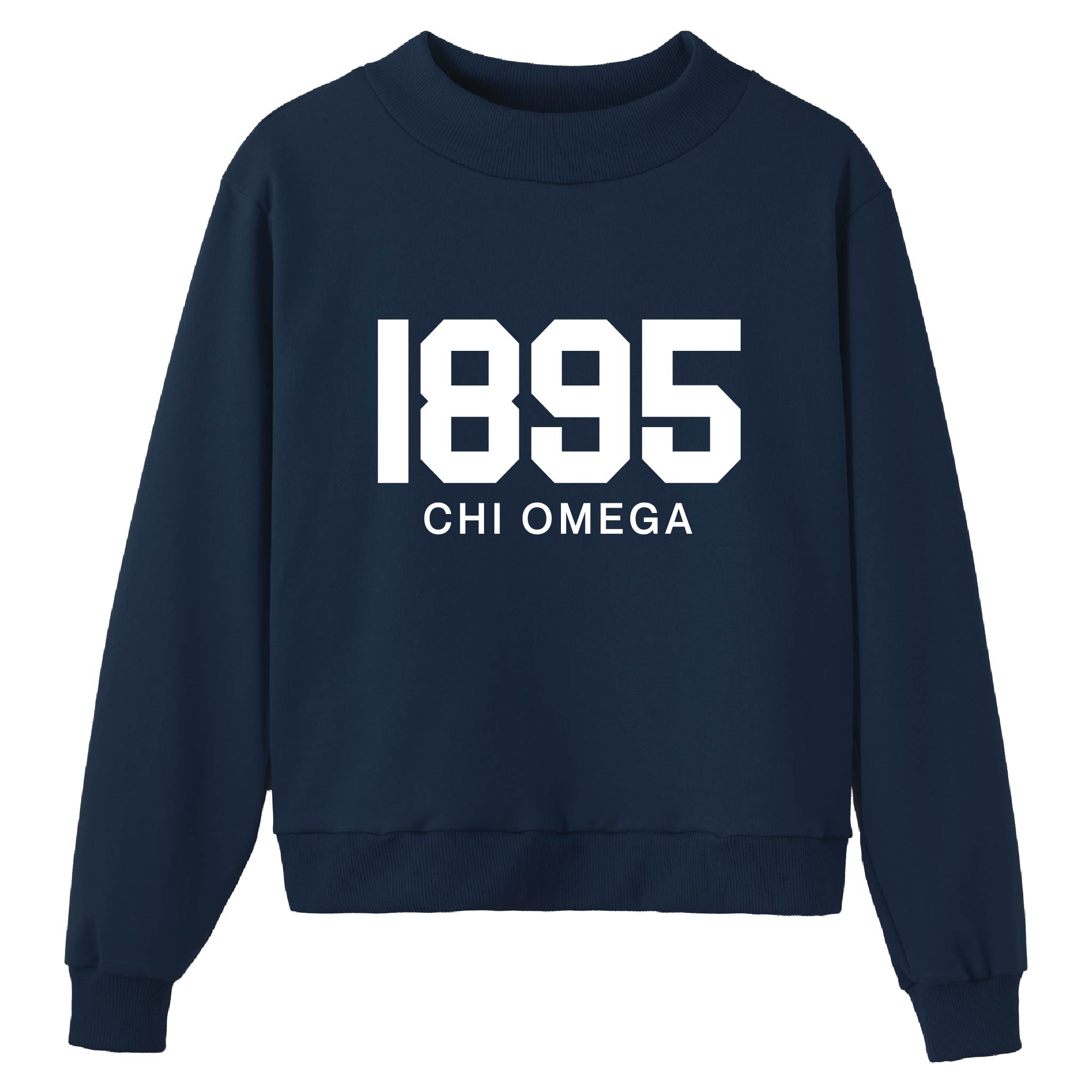 8YARDS ハチヤーズ Women's Backslash Mockneck First Year Sorority Mock Neck – The Hang Loose Hut