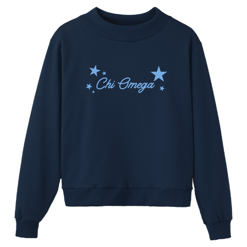 Sweet Dreams Sorority Mock Neck