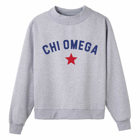 Major Star Sorority Mock Neck