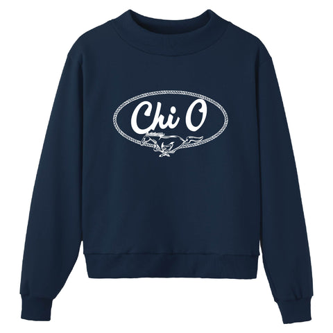 New Edge Sorority Mock Neck