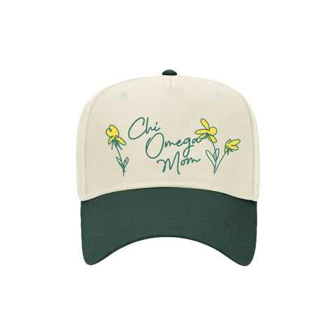 Daisy Doodle Mom Embroidered Sorority Hat