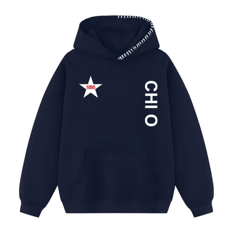 Rally Star Hood Stitch Sorority Hoodie